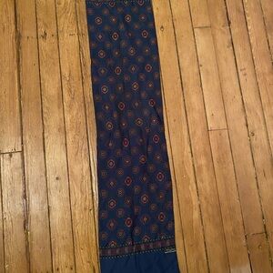 Made in Italy blue silk scarf